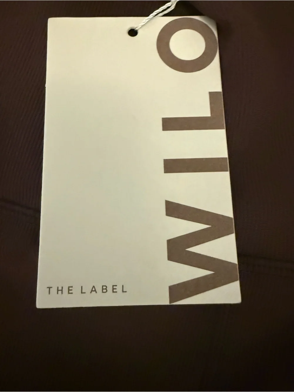 WILO The Label Wellness Club Active Set S Brown Hoodie Legging Lounge Travel NWT